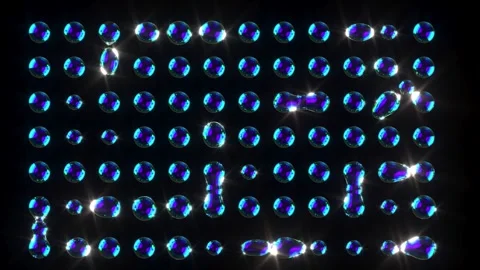 Metaball,geometric pattern tech connect able to loop endless Stock Footage 310501944