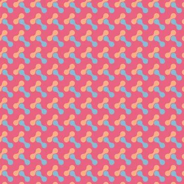 Metaballs pattern wallpaper backdrop with pink color background vector Illustrazione stock