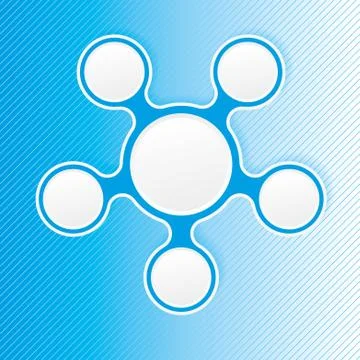 Metabolic form Illustrazione stock