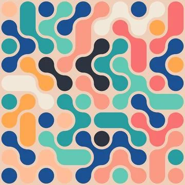 Metabols pattern Stock Illustration