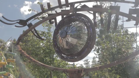 Metal all-seeing eye 動画素材 101606017