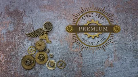 Metal Angel Illustrazione stock