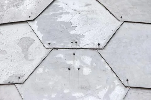Metal armor plates surface texture. Foto stock