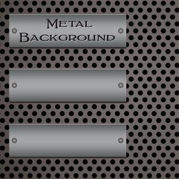 Metal background 1 Stock Illustration