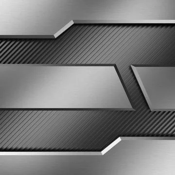 Metal background. 3D rendering. Stock Illustration