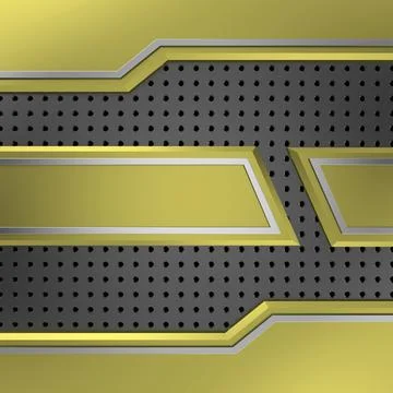 Metal background. 3D rendering. Stock Illustration