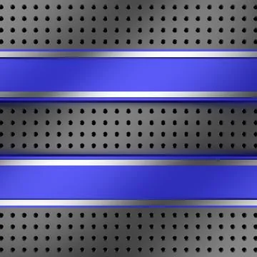 Metal background. 3D rendering. Stock Illustration