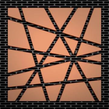 Metal background. 3D rendering. Stock Illustration