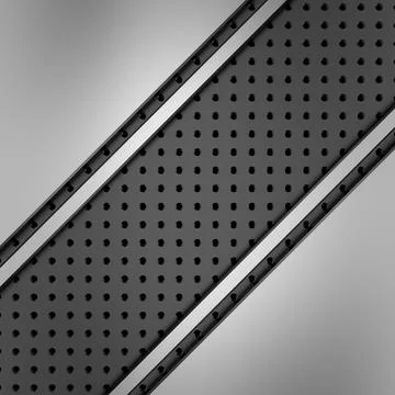 Metal background. 3D rendering. Stock Illustration