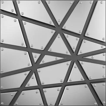 Metal background. 3D rendering. Stock Illustration