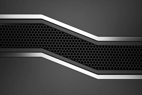 Metal background. 3D rendering. Stock Illustration