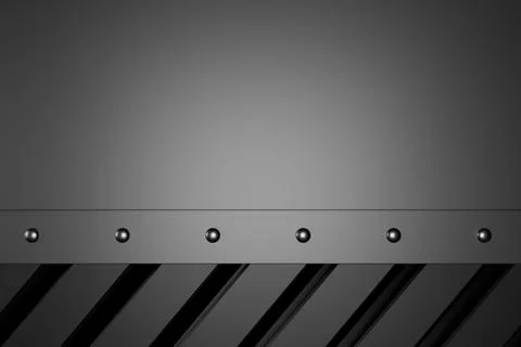 Metal background. 3D rendering. Stock Illustration