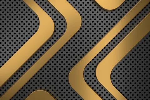 Metal background. 3D rendering. Stock Illustration