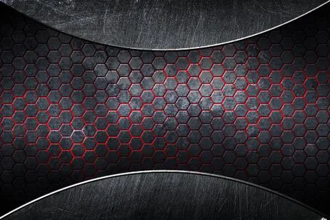 Metal background and texture. Stock Illustration