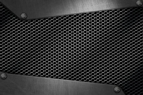 Metal background and texture. Stock Illustration