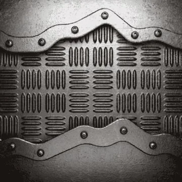 Metal background Stock Illustration