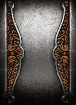 Metal background Stock Illustration