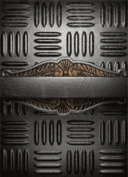 Metal background Stock Illustration