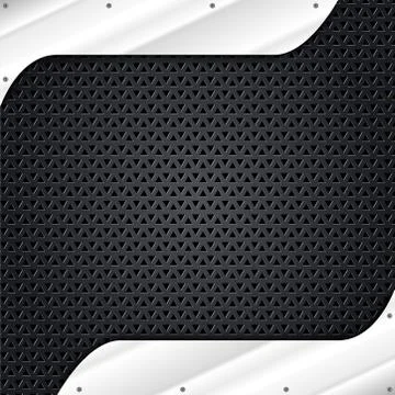 Metal background Illustrazione stock