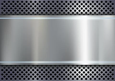 Metal background Stock Illustration