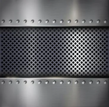 Metal background Stock-Illustration