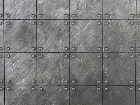 Metal background Illustrazione stock