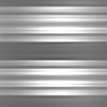 Metal background or texture of brushed aluminum plate Stock Illustration