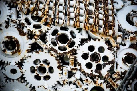 Metal background Stock Photos