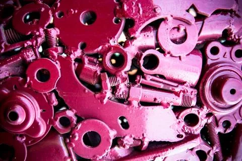 Metal background Stock Photos