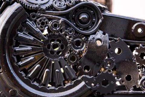 Metal background Foto stock