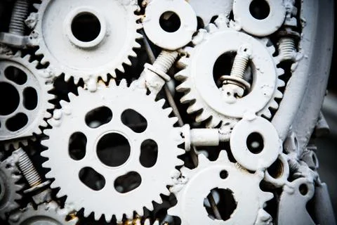 Metal background Stock Photos