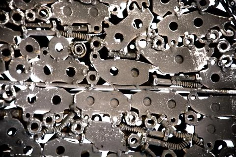 Metal background 库存照片