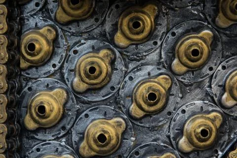 Metal background Foto stock