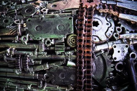 Metal background 스톡 사진