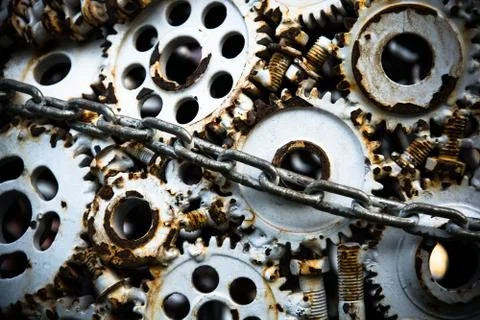 Metal background Foto stock