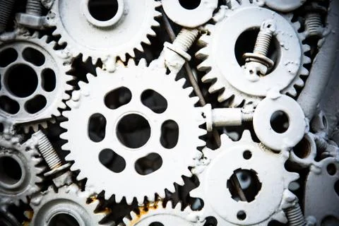 Metal background Stock Photos