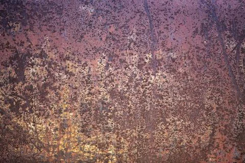Metal background with rust texture. Metal background features riveted steel.. Stock Photos
