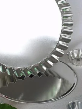 Metal baking  Stock Photos
