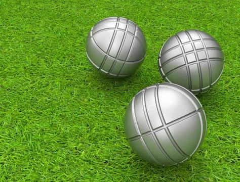 The metal balls Stock Illustration