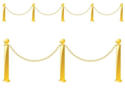 Metal Barrier Stand Ilustração Stock