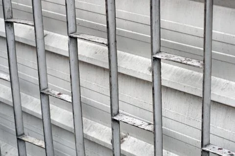 Metal bars Foto stock