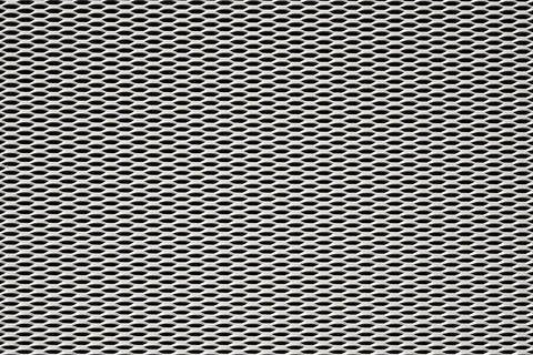 Metal beige grid with geometric pattern, background. Steel abstract metallic Stock Photos