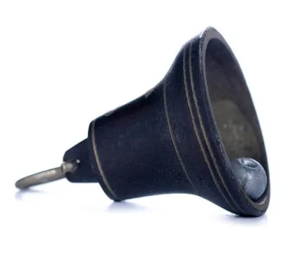 The metal bell Stock Photos