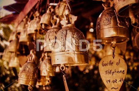 Metal bells Stock Photos