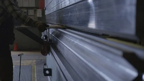 Metal Bender Stock Footage 119282069