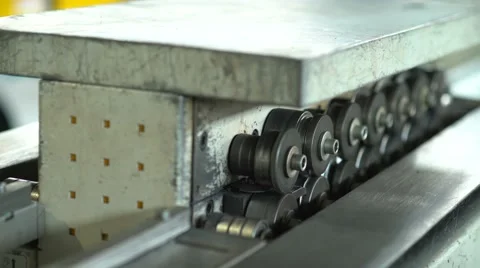 Metal Bending Machines Stock-Footage 63614467