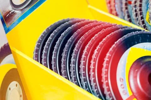 Metal blade for engine Foto stock