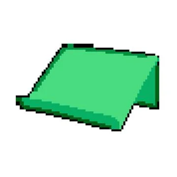 Metal book reading stand pixel art vector illustration Stock Illustration