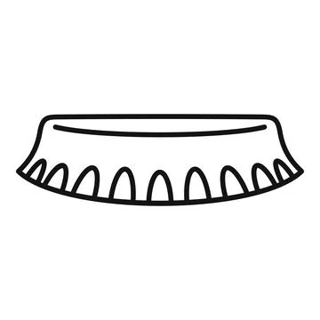 Metal bottle cap for drinks closing icon Stock Illustration