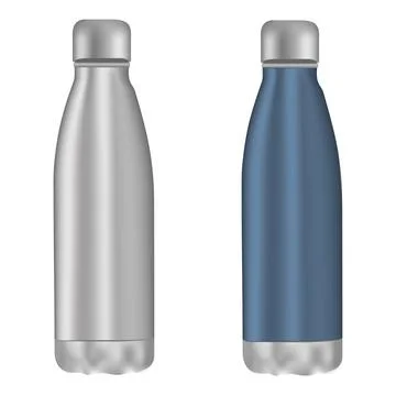 Metal Bottles Ilustración de archivo